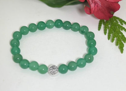 Green Aventurine 8mm Bead Bracelet