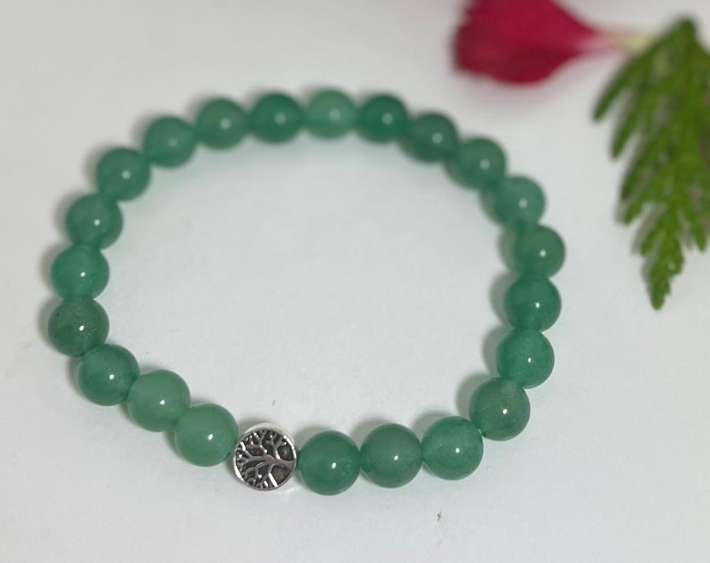 Green Aventurine 8mm Bead Bracelet