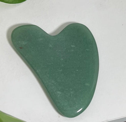 Green Aventurine Gua Sha Board Facial Tool