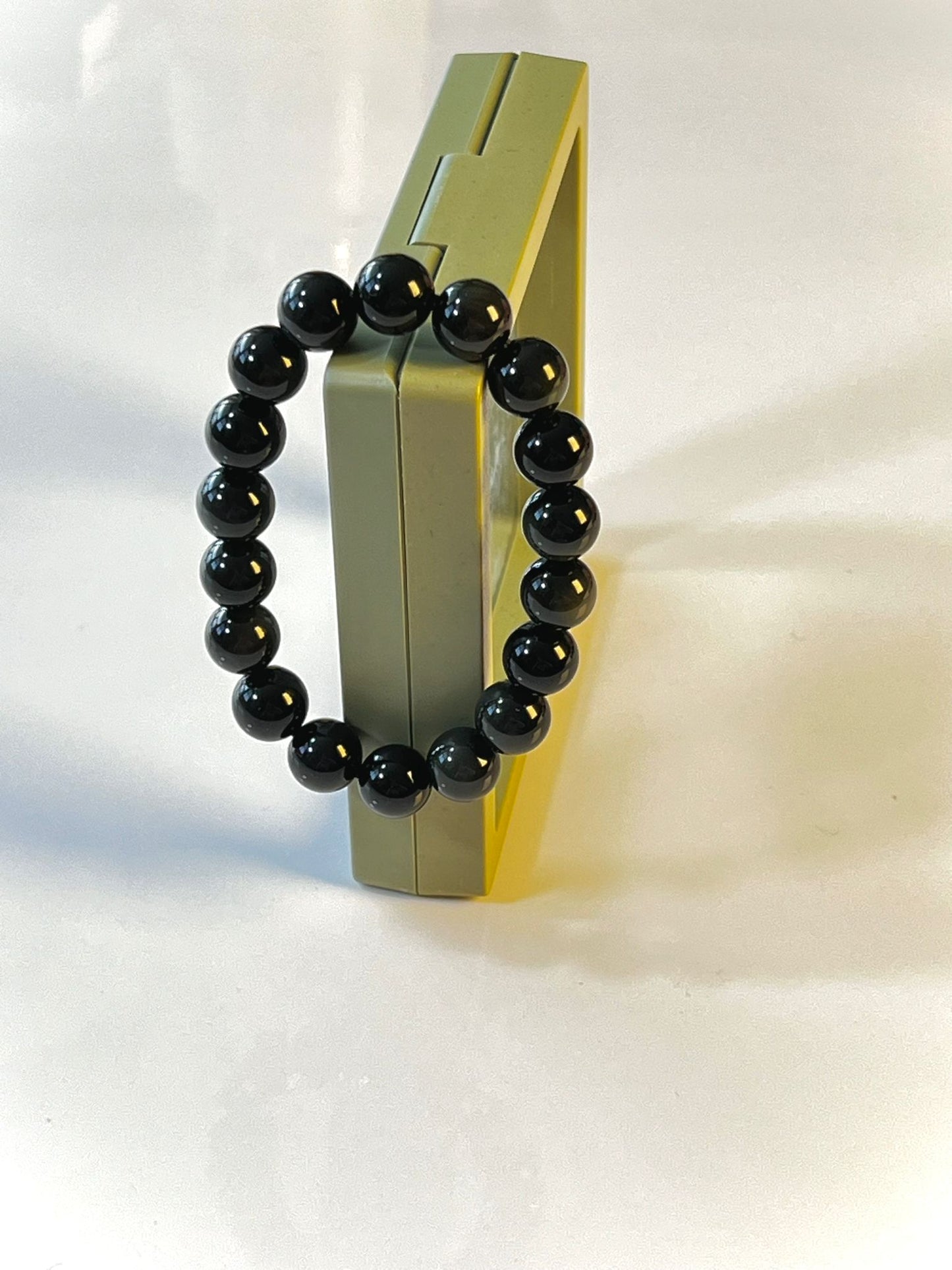 Black Obsidian Bracelet 12mm