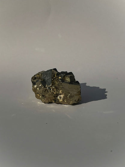 Gold Pyrite Cluster Medium