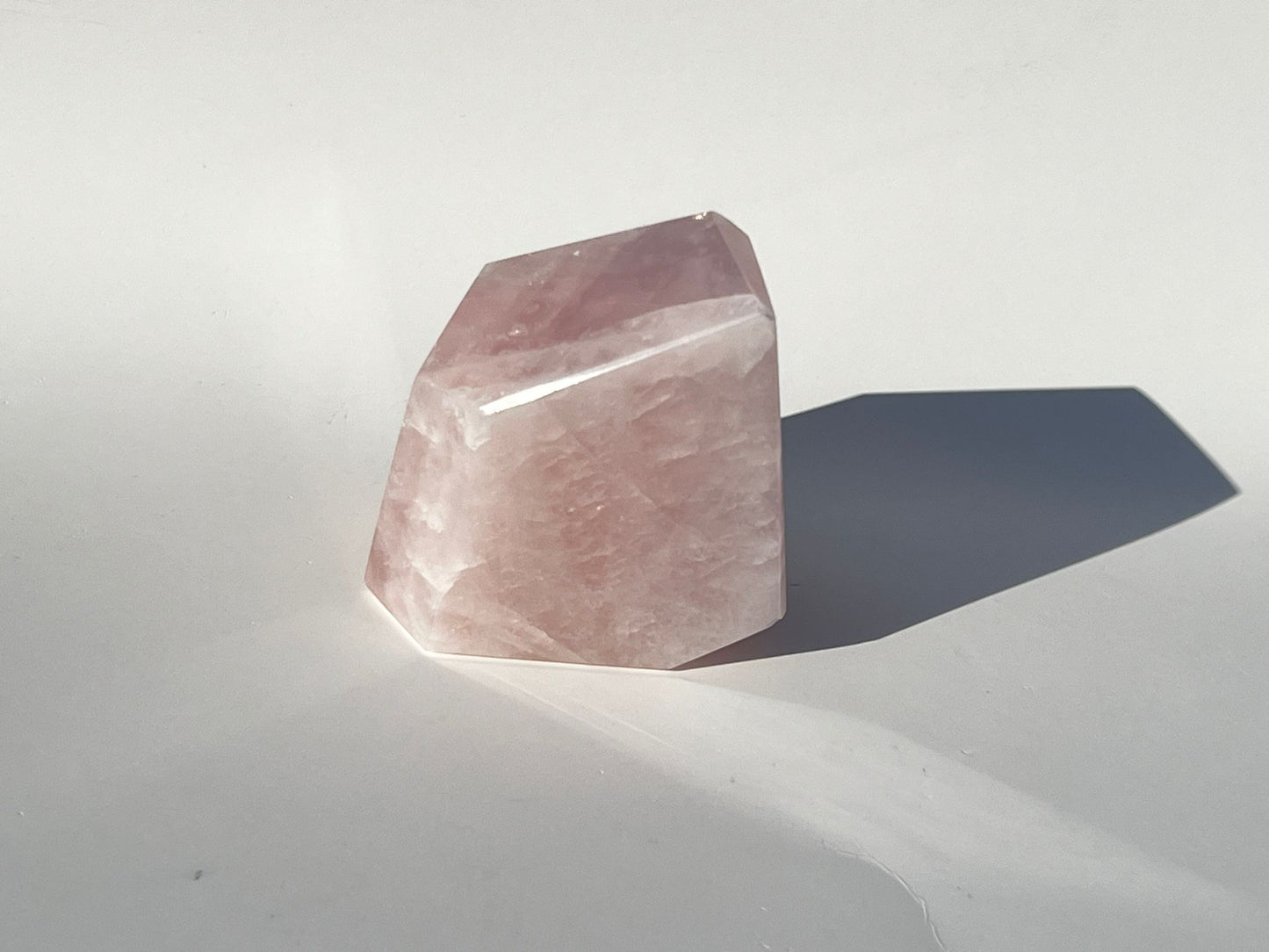 Natural Rose Quartz Free Form