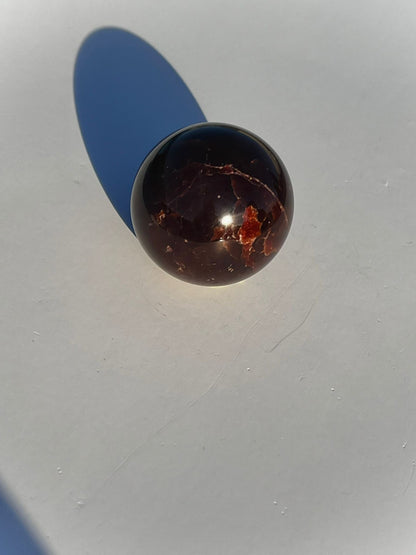 Star Indigo Garnet Sphere