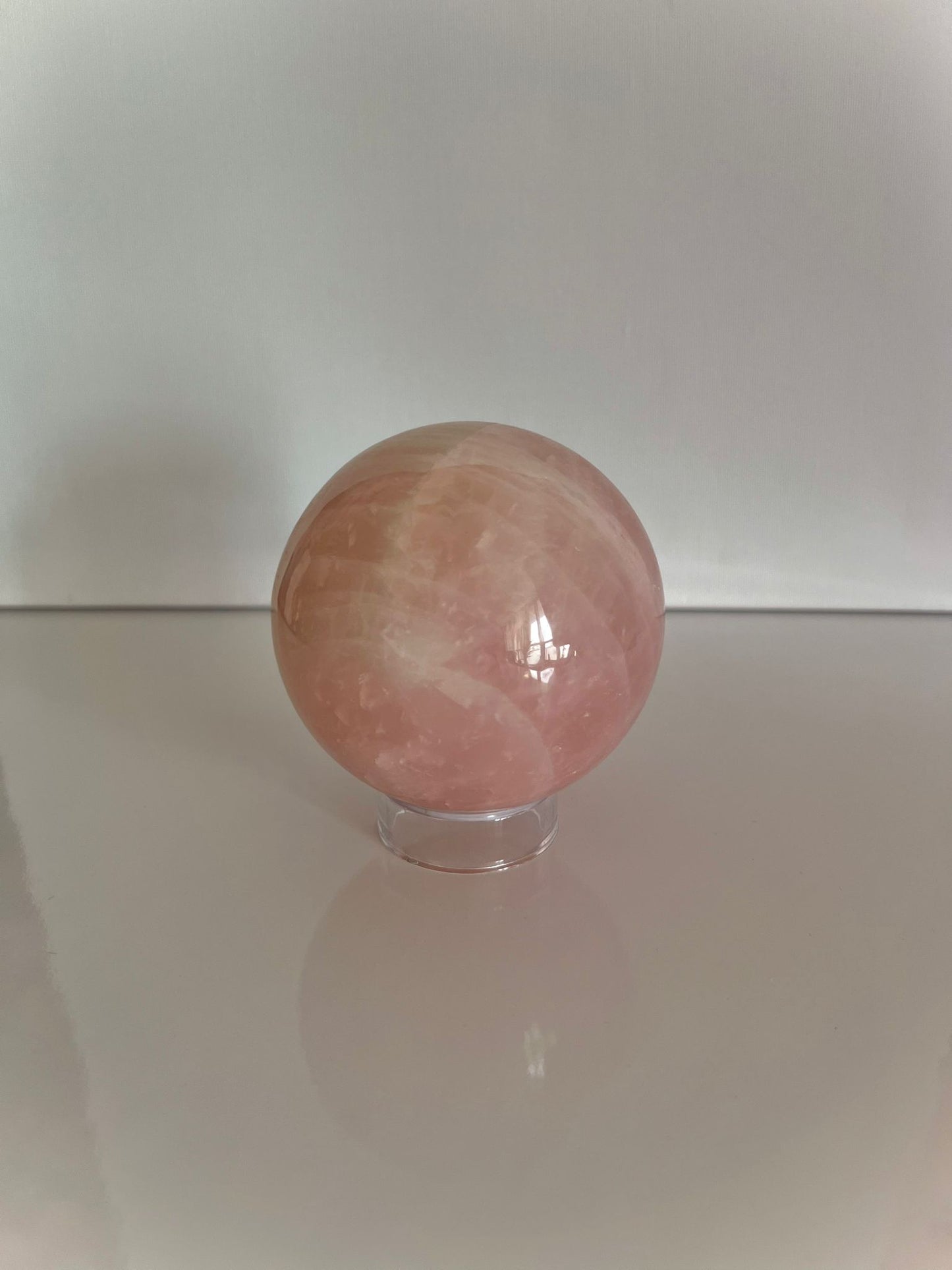 Natural Rose Quartz Sphère Large