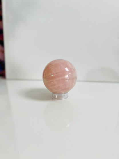 Natural Rose Quartz Sphère Large