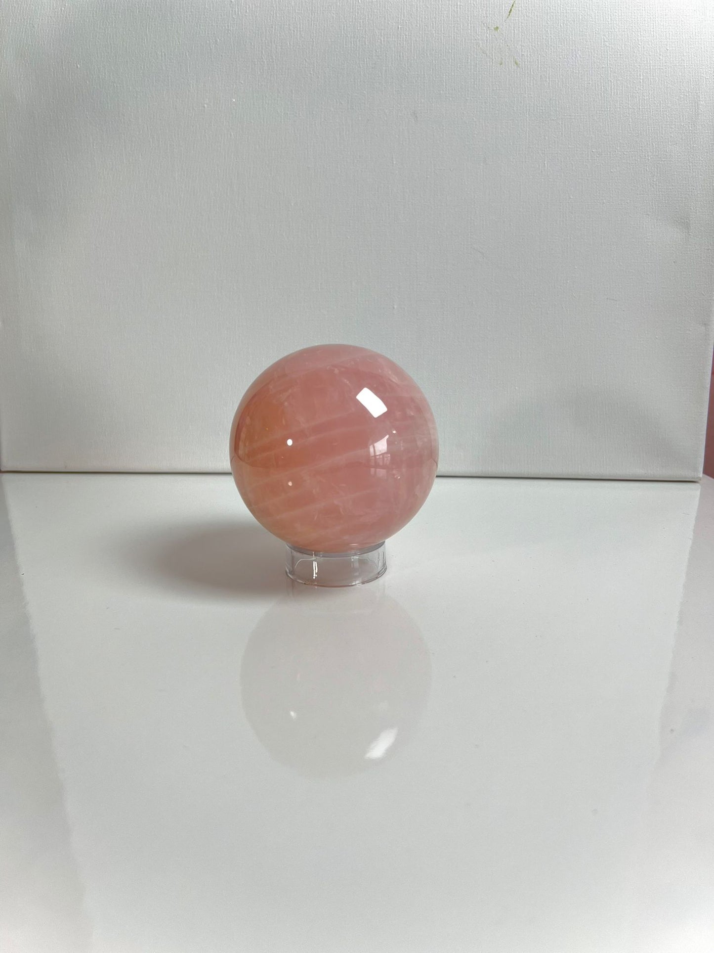 Natural Rose Quartz Sphère Large