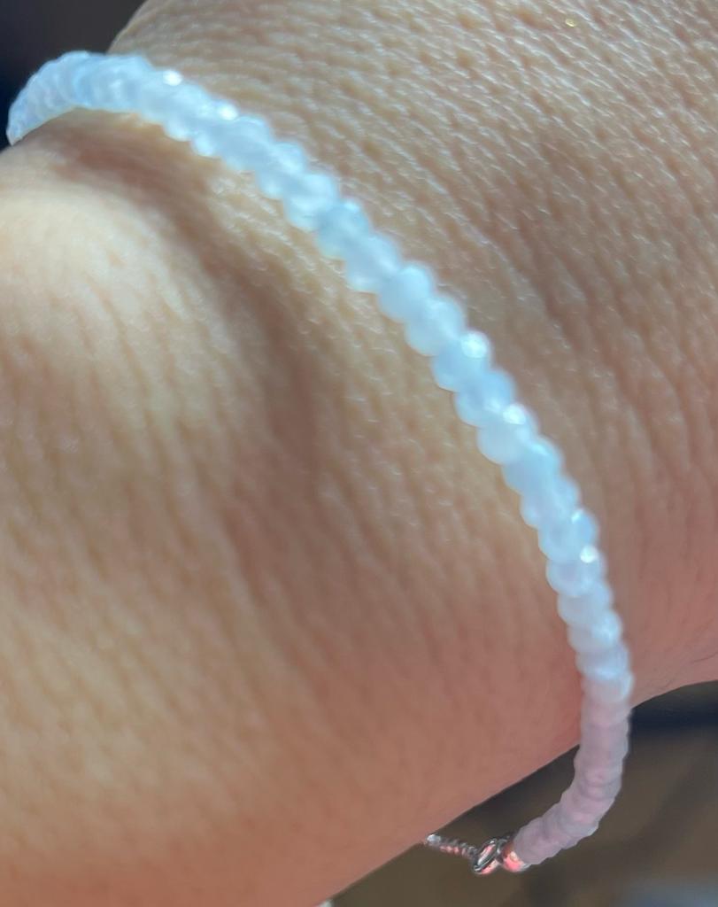 Aquamarine Sterling Silver Bracelet