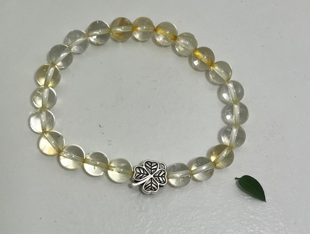 Citrine Bead Bracelet