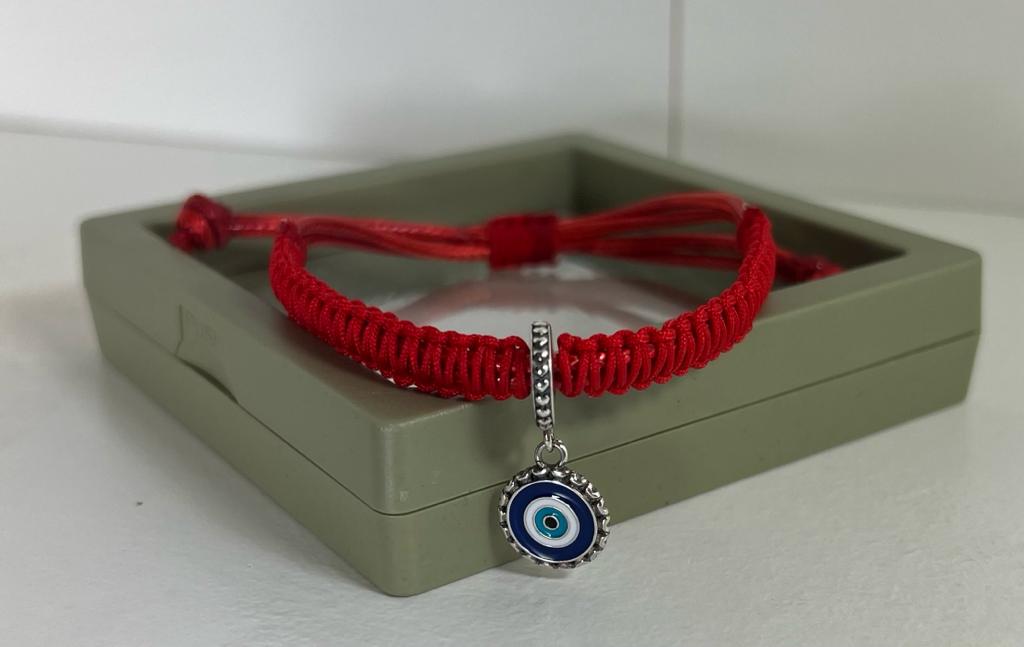 Evil Eye Bracelet sterling silver