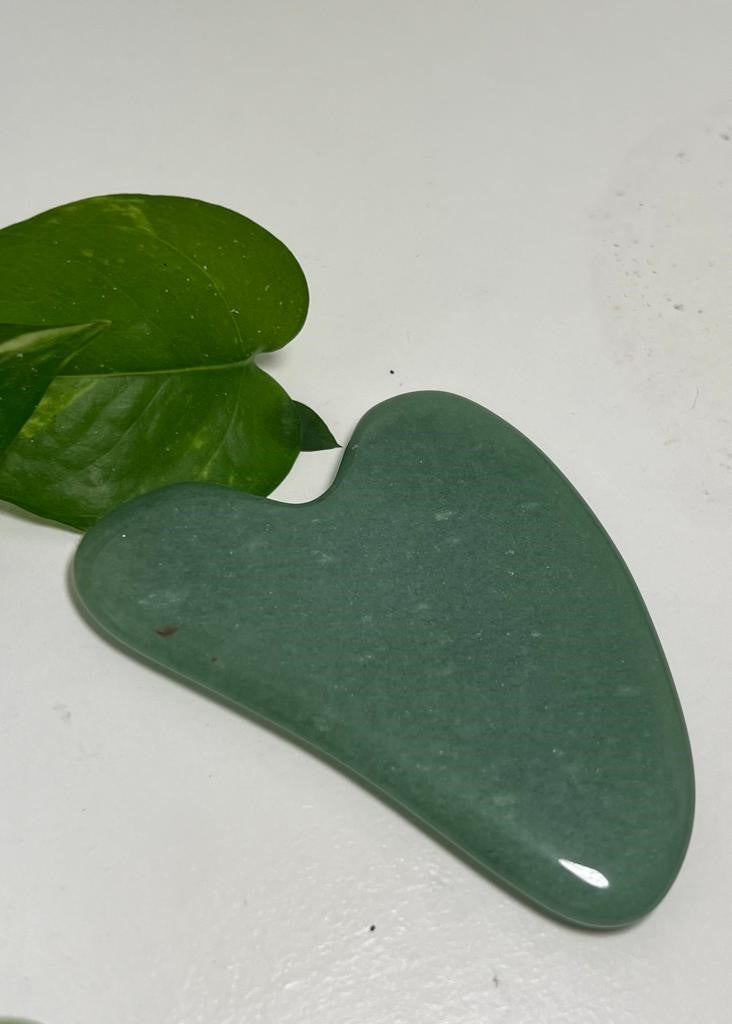 Green Aventurine Gua Sha Board Facial Tool