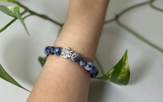 Sodalite 8mm Bead Bracelet