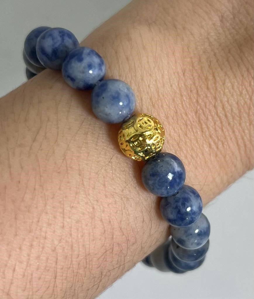 Sodalite 8mm Bead Bracelet