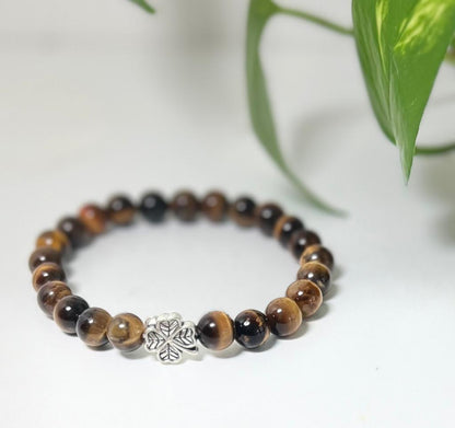 Tiger's Eye 8mm  Bead Bracelet